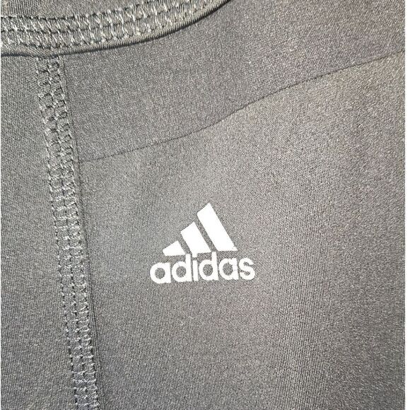 ADIDAS Women's Drawstring off black Workout Pants with Climalite Size M - Picture 5 of 12